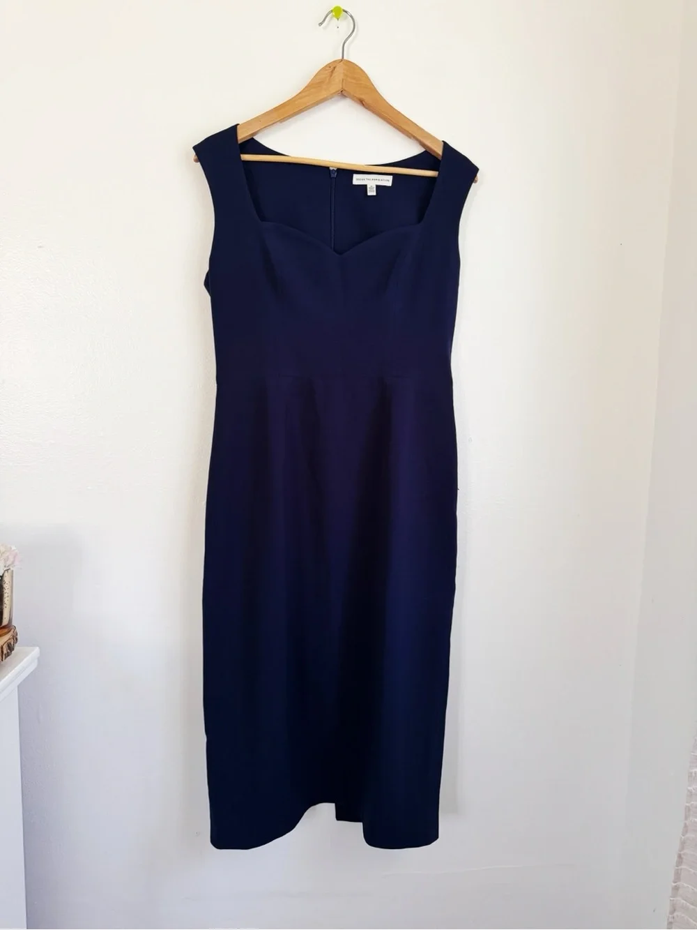 Dress The Population Midnight Blue Elle Dress Size M Nwot $168 - Picture 6 of 7